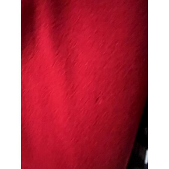 Vintage AndreA II women's wool red lined long trench coat Size 16 - Picture 16 of 16